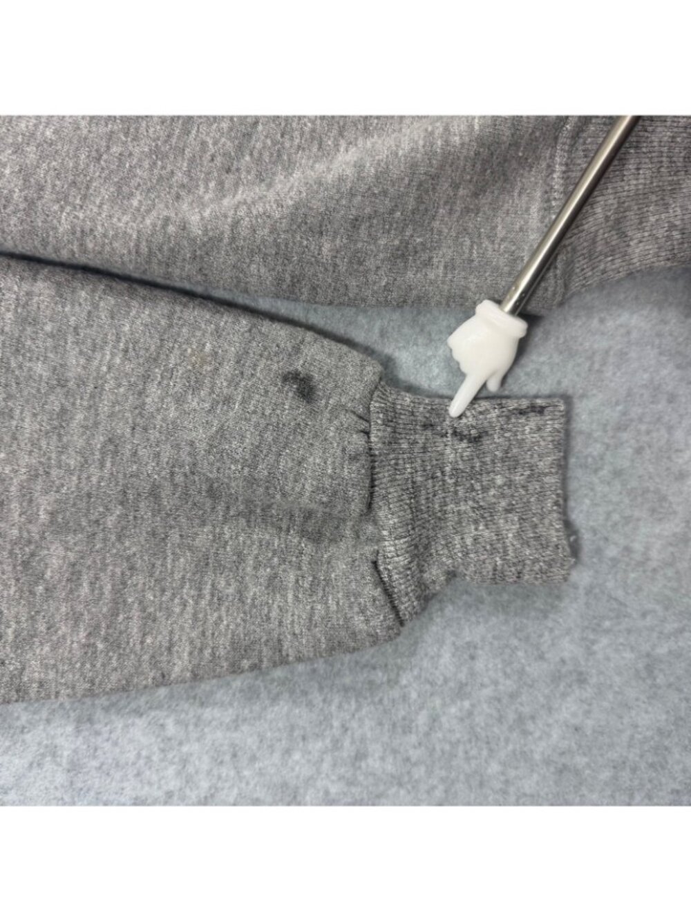 Vintage Russell Athletic Sweatshirt Mens M Gray Made USA Crewneck Pullover - Picture 10 of 11